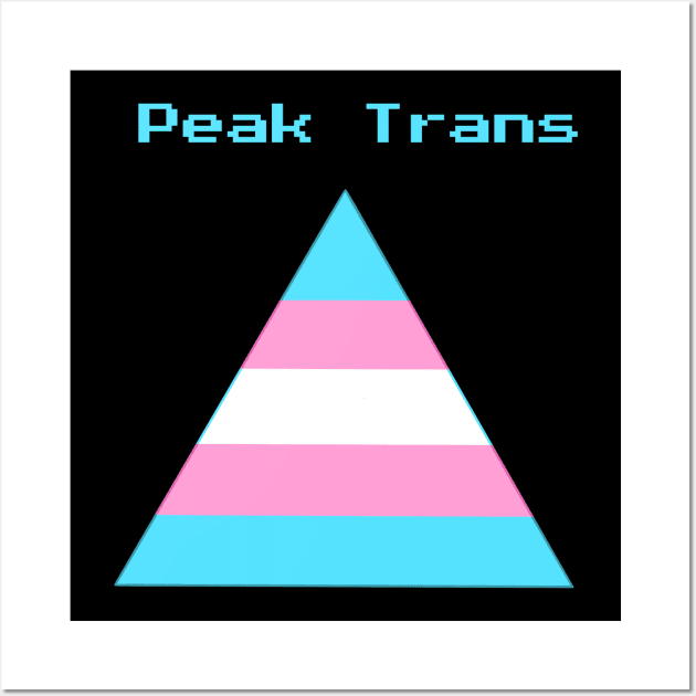 Peak Trans Wall Art by FindChaos